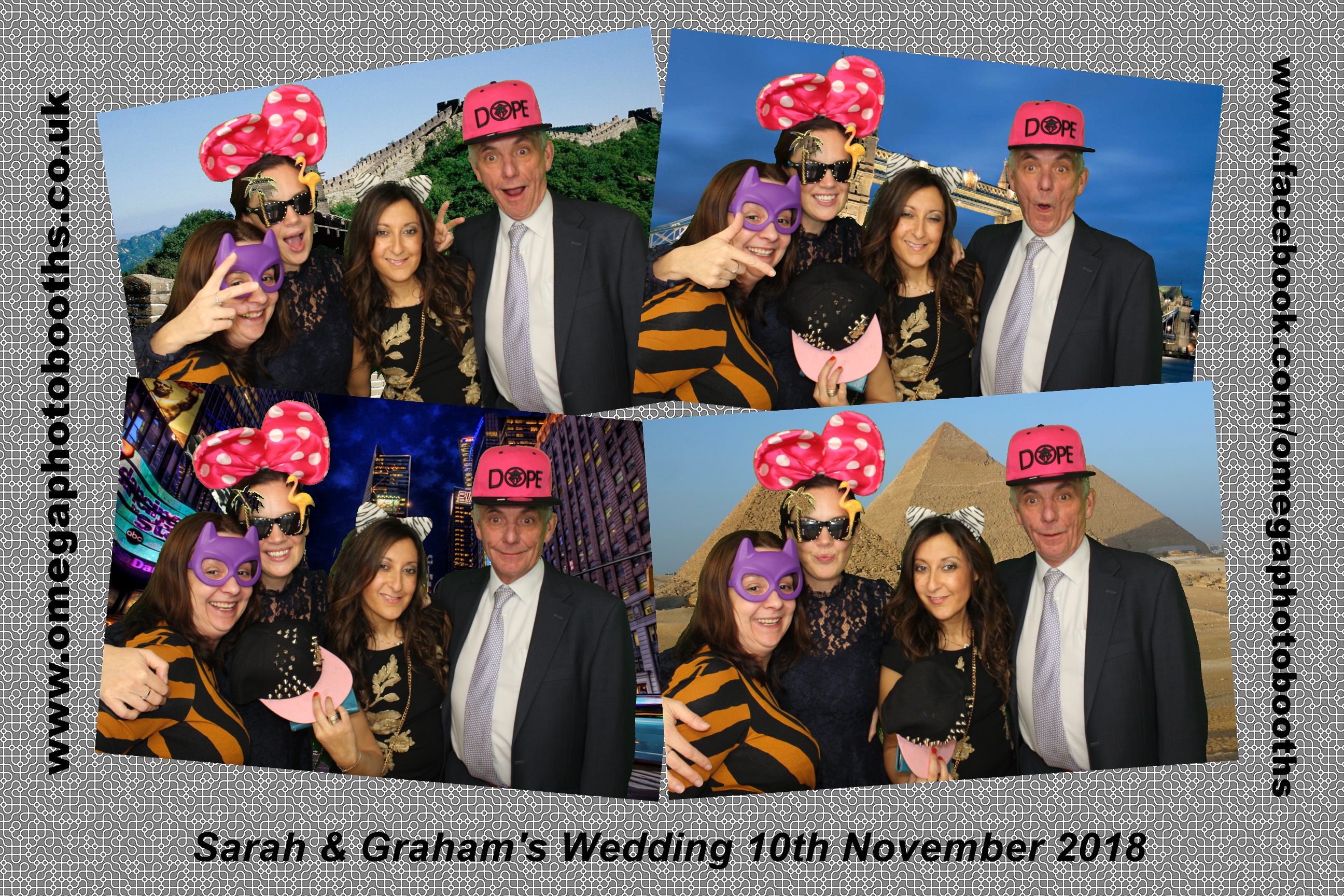 Sarah and Graham’s wedding | View more photos from the event at gallery.omegaphotobooths.co.uk/u/Omega-Photobooths/Sarah-and-Graham’s-wedding